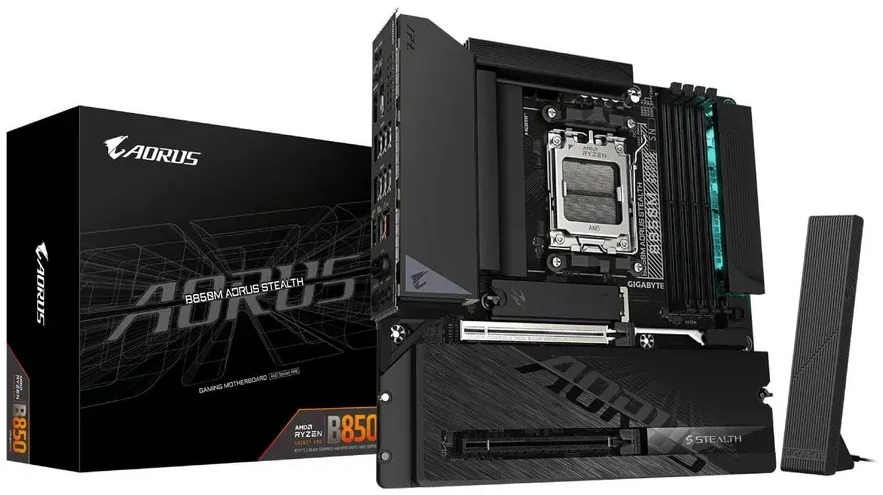 Материнская плата Gigabyte B850M AORUS STEALTH
