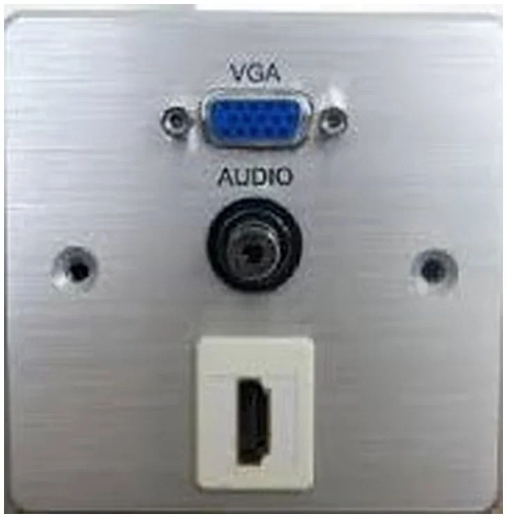 Настенная панель подключения INNOVA VGA + HDMI + Audio 3.5mm
