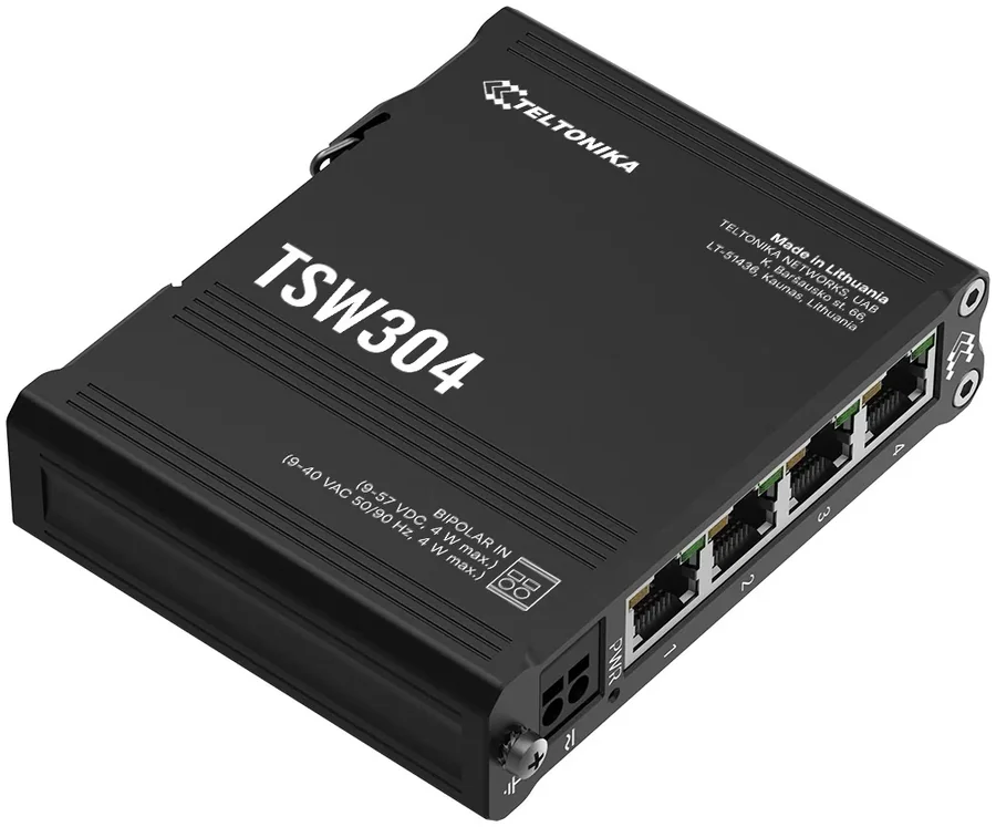 Industrial Network Switch Teltonika TSW304