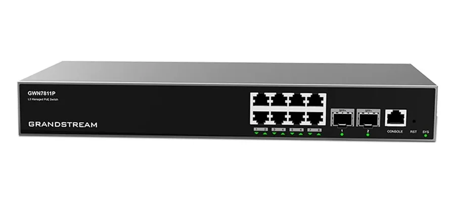 Управляемый PoE-коммутатор Layer 3 Grandstream GWN7811P