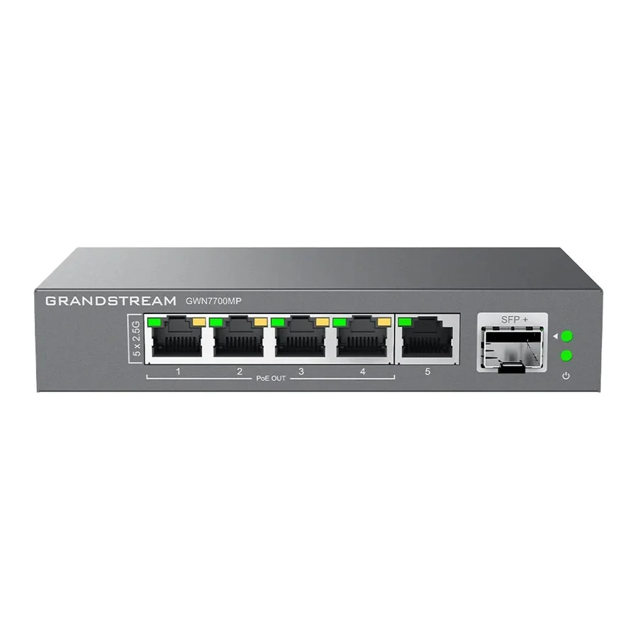 מתג PoE לא מנוהל Grandstream GWN7700MP