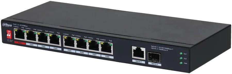 Unmanaged PoE Switch DAHUA PFS3110-8ET1GT1GF-96