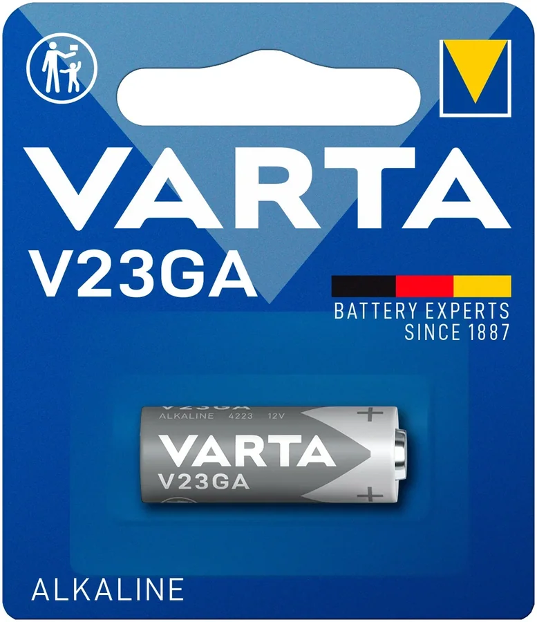 סוללה אלקליין VARTA V23GA 12V מארז 10