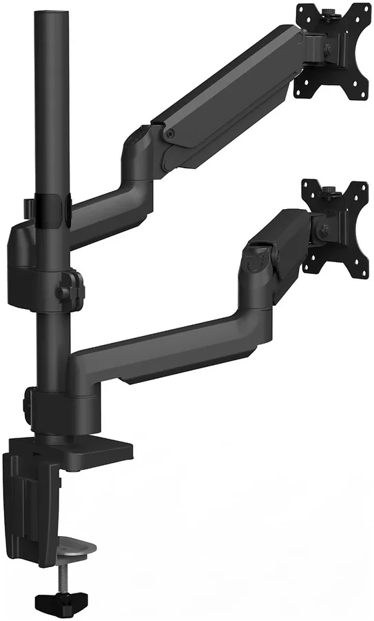 Кронштейн для двух мониторов Fellowes Platinum Series Dual Stacking, черный