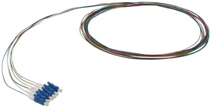 Excel OS2 LC/UPC 2m Fibre Pigtail, Pack of 12