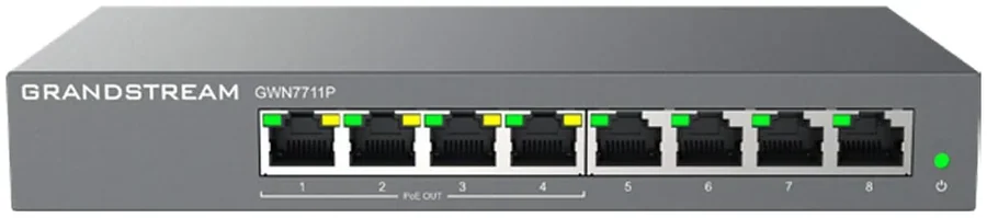 Управляемый PoE-коммутатор Grandstream GWN7711P