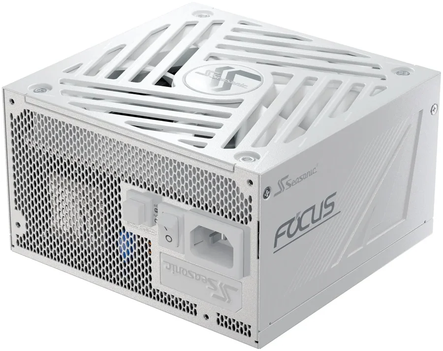ספק כוח Seasonic Focus GX-1000 ATX 3.1 לבן עודפים