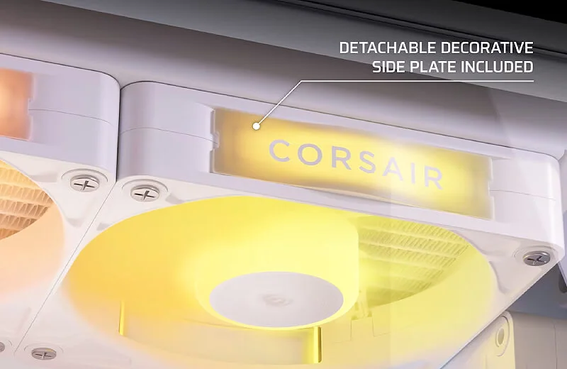 Corsair iCUE LINK RX120 II RGB PWM Expansion White Case Fan