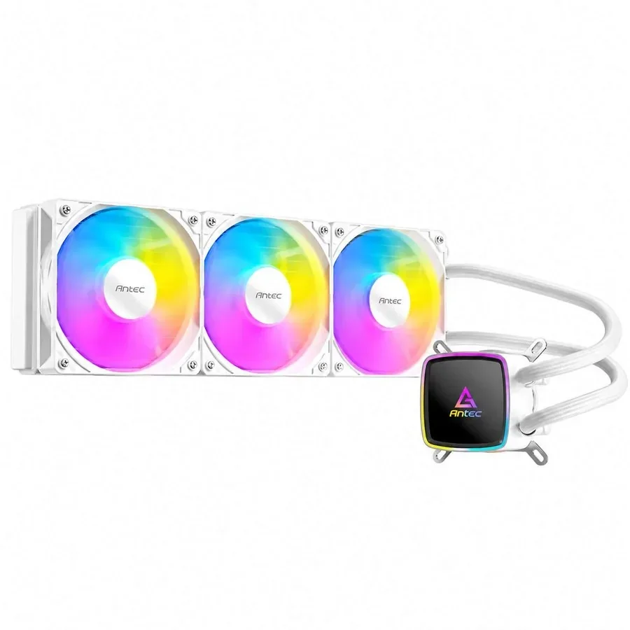 Жидкостное охлаждение для процессора Antec Ultra 360 ARGB, белое