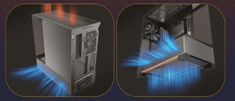 Antec C6 WOOD Black Case