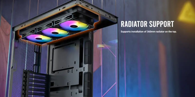 Antec C6 WOOD Black Case