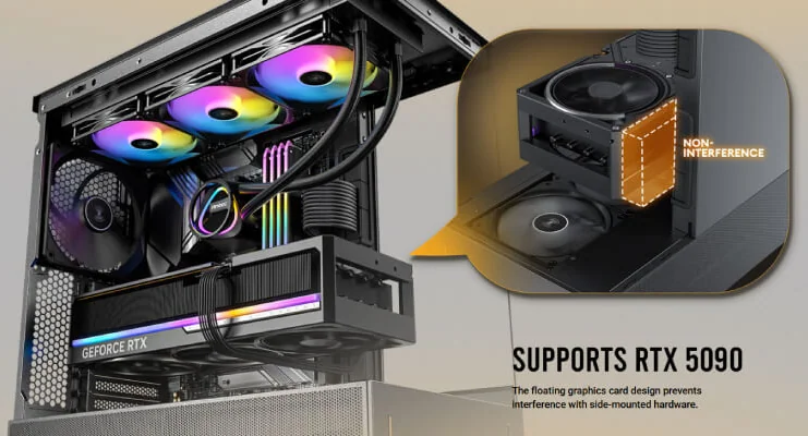 Antec C6 WOOD Black Case