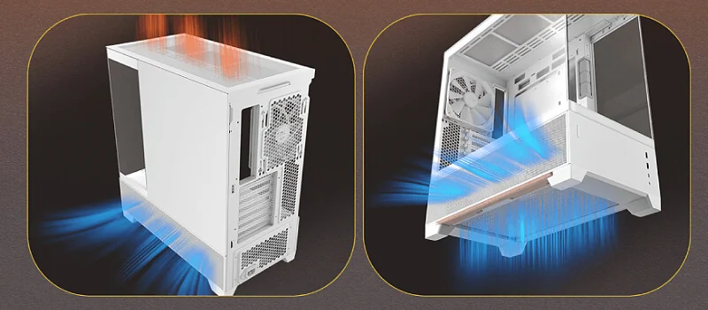 Antec C6 WOOD White Case
