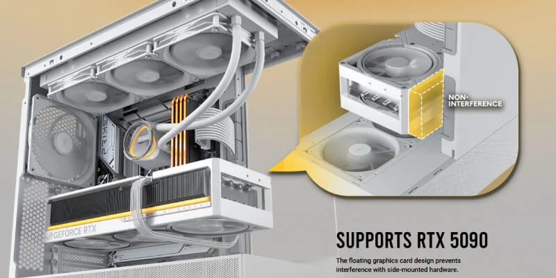 Antec C6 WOOD White Case