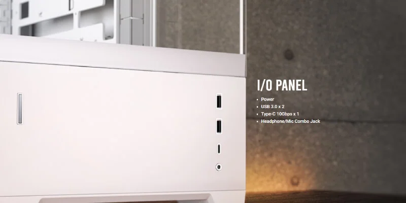 Antec C6 WOOD White Case