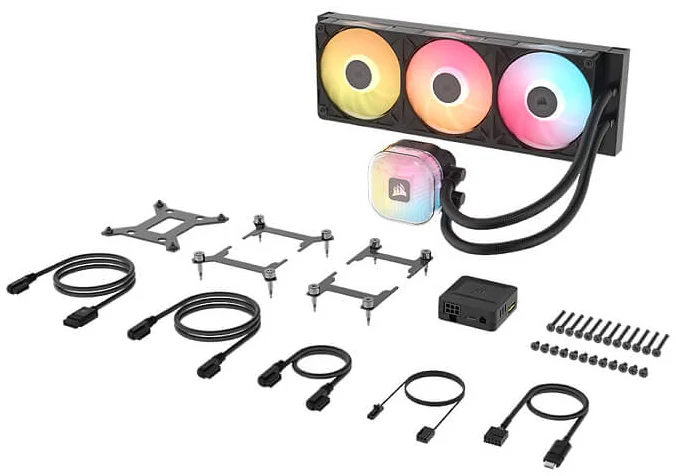 Corsair iCUE LINK TITAN II 360 RX RGB AIO CPU Cooler, Black