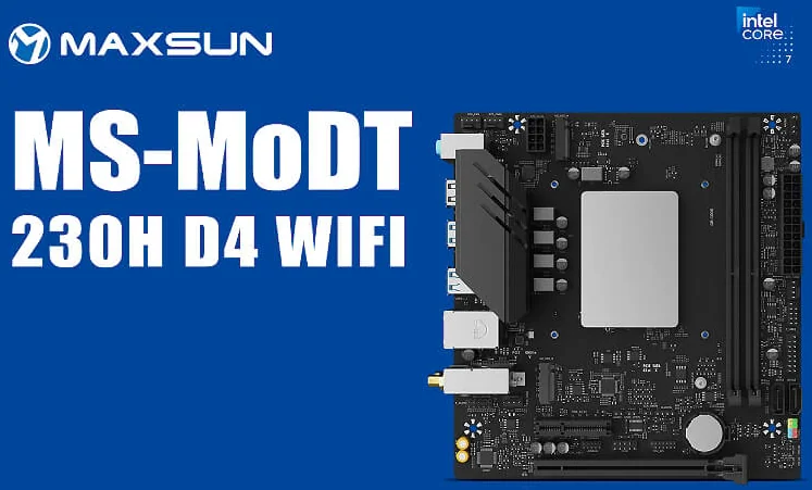 Материнская плата MAXSUN MoDT 230H D4 WIFI