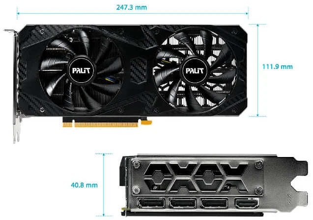 Palit GeForce RTX 3060 Infinity 2 OC 12GB Graphics Card