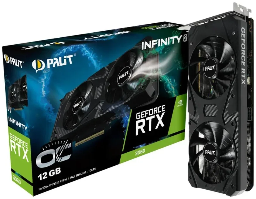 Palit GeForce RTX 3060 Infinity 2 OC 12GB Graphics Card