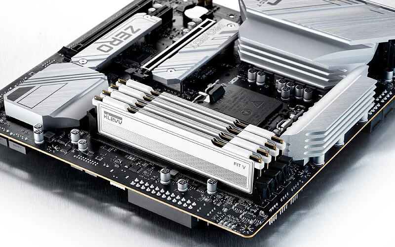 זיכרון לנייח DDR5 Klevv FIT V White 32GB (2x16GB) 6000 CL30