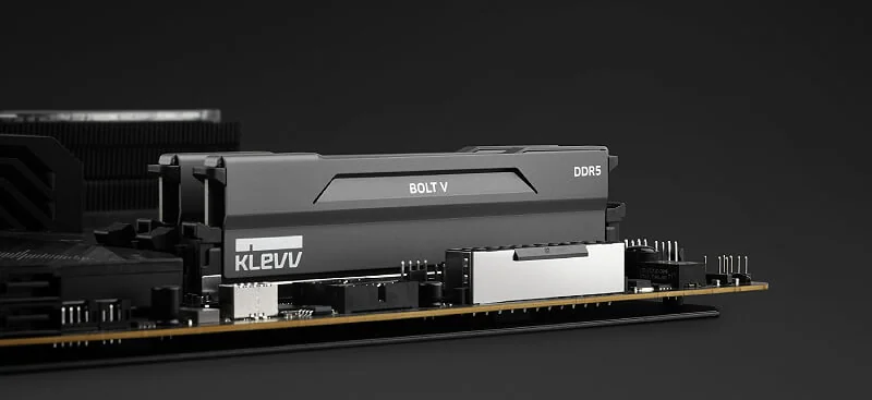 Память для ПК Klevv BOLT V DDR5 32GB (2x16GB) 6000 CL30 серая