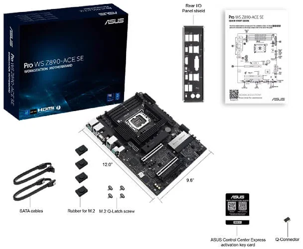 לוח אם Asus Pro WS Z890-ACE SE