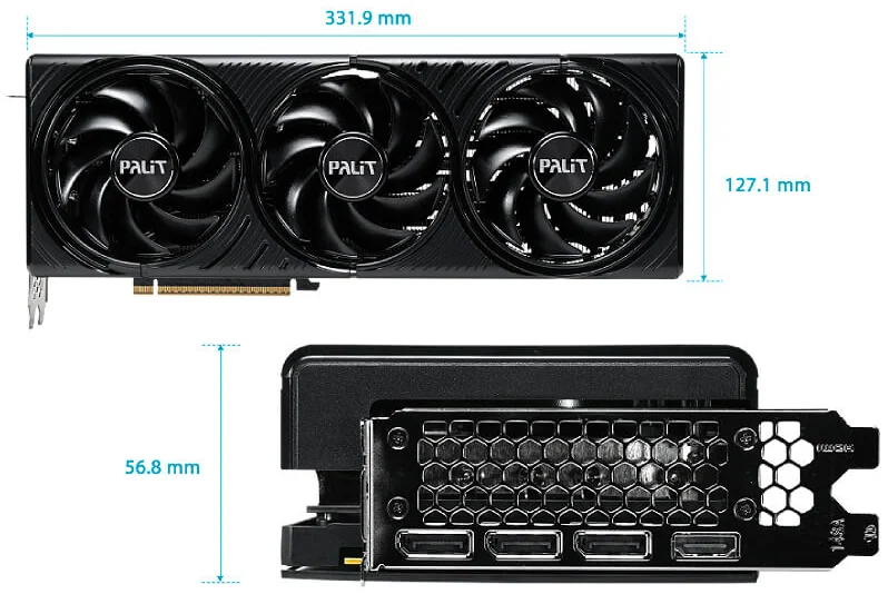 Видеокарта Palit RTX 5080 Infinity 3 16GB