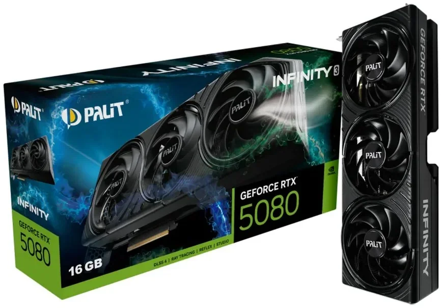 Видеокарта Palit RTX 5080 Infinity 3 16GB