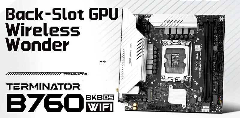Материнская плата MAXSUN Terminator B760BKB D5 WIFI