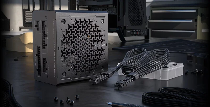 Corsair RM850e 850W ATX 3.1 Cybenetics Platinum Fully Modular Power Supply