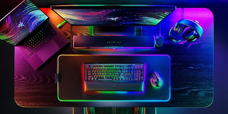 מקלדת גיימינג Razer BlackWidow V4 Pro Yellow Switch