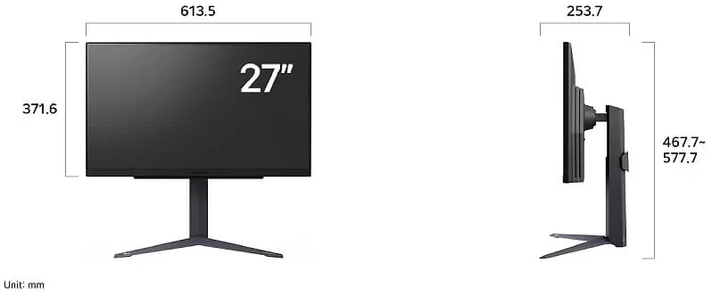 מסך מחשב LG UltraGear 27GS85Q-B
