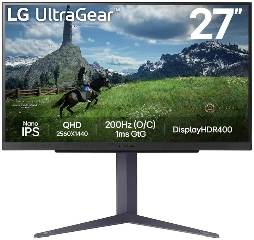 מסך מחשב LG UltraGear 27GS85Q-B