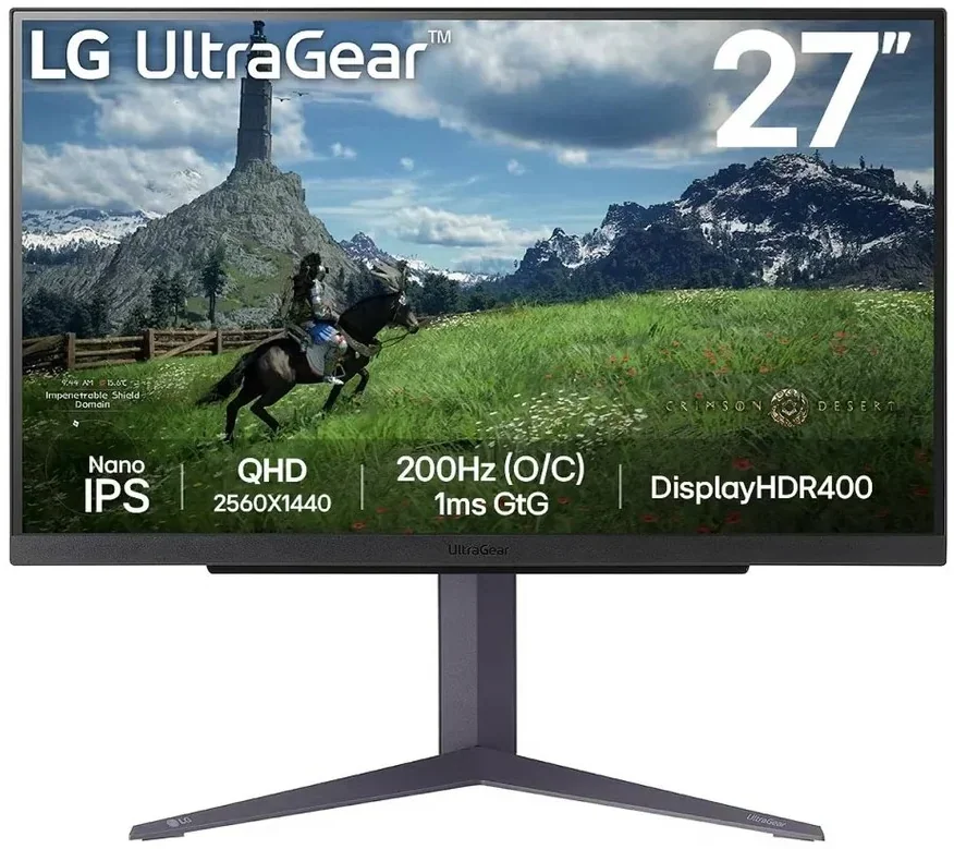 מסך מחשב LG UltraGear 27GS85QX-B