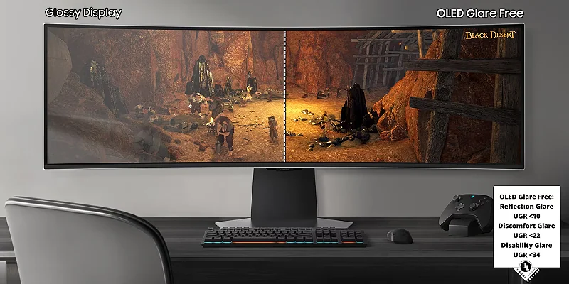 Изогнутый монитор Samsung Odyssey G9 OLED S49DG954SU 49