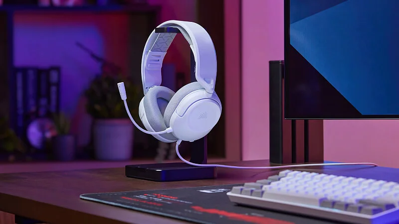Corsair HS35 v3 White Wired Gaming Headset