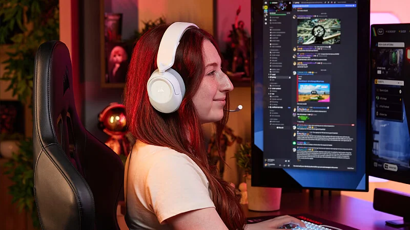 Corsair HS35 v3 White Wired Gaming Headset