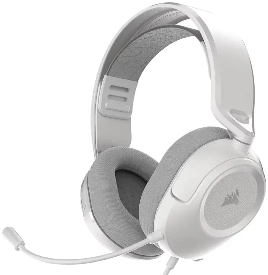 Corsair HS35 v3 White Wired Gaming Headset