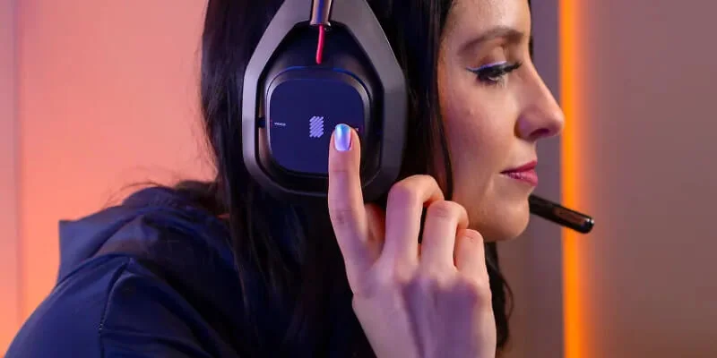 Беспроводная игровая гарнитура Logitech ASTRO A50 Gen5 LIGHTSPEED, черная