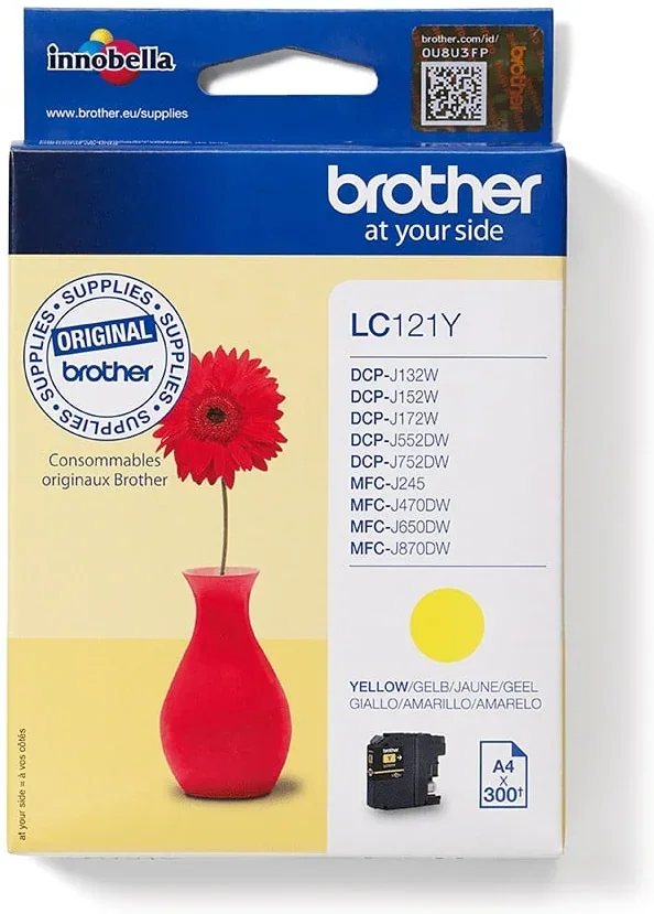Brother LC-121Y Ink Cartridge