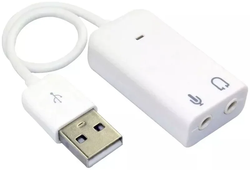 External Sound Card Gold Touch USB2.0 To 7.1 Sound Card Adapter