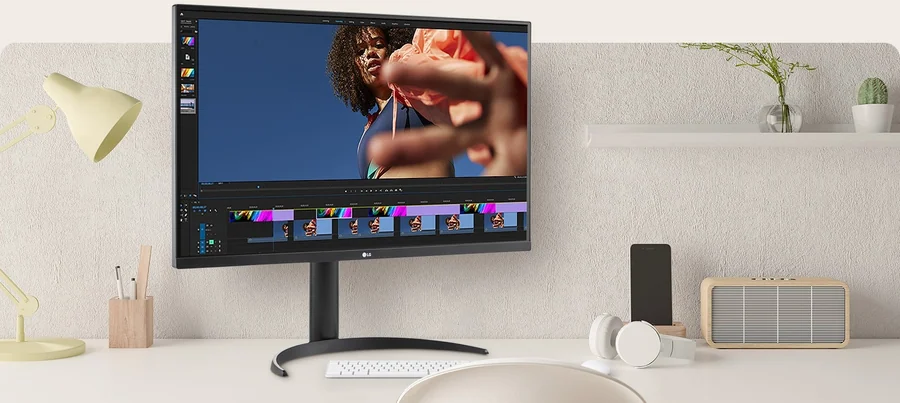 מסך מחשב LG UltraFine 32UR550K-B