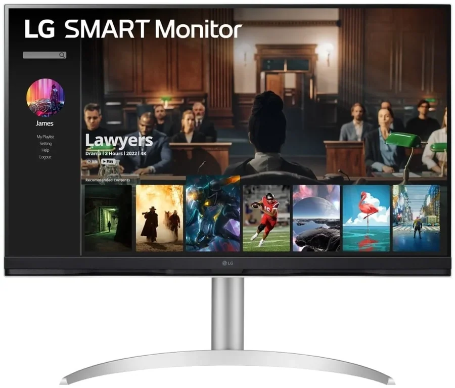 Монитор LG Smart Monitor 32 4K UHD webOS 32SQ730S-W