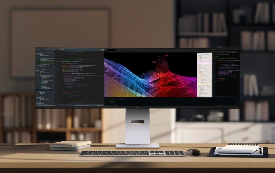 מסך מחשב LG UltraWide 49U950A-W