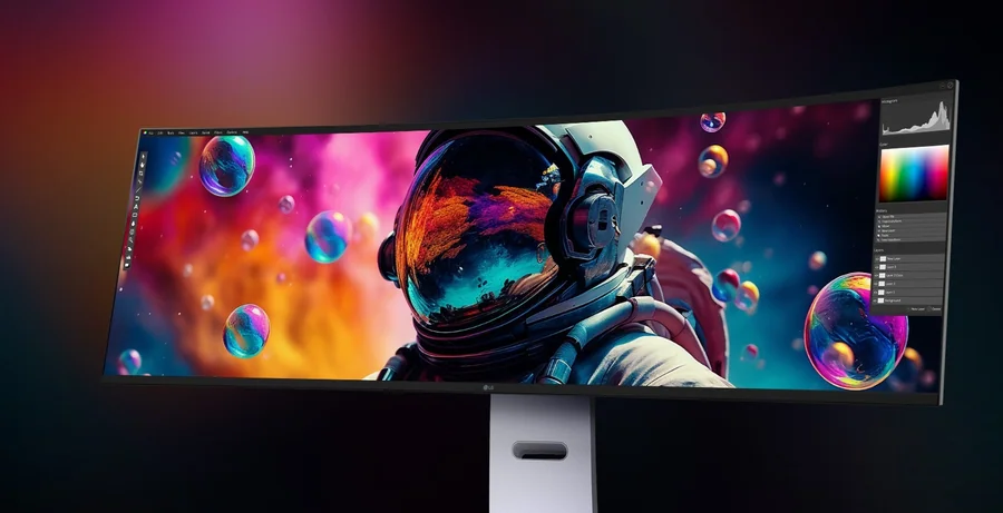 מסך מחשב LG UltraWide 49U950A-W