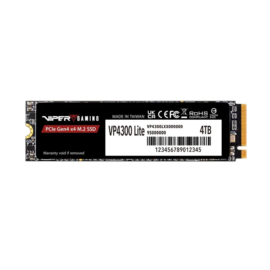 SSD-накопитель Patriot VP4300 Lite 4TB