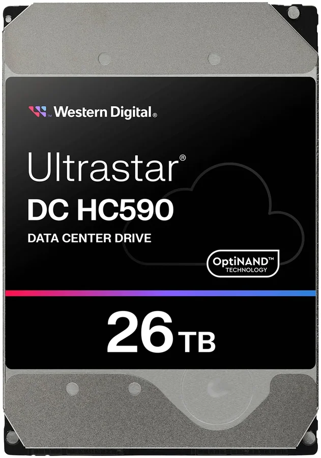 דיסק קשיח פנימי Western Digital Ultrastar DC HC590 26TB