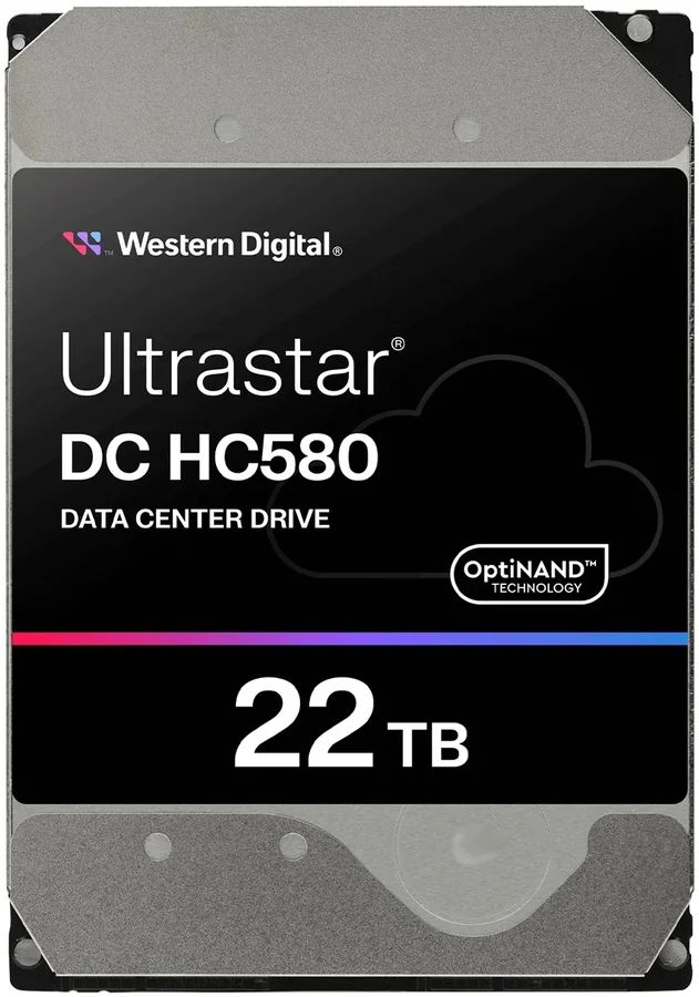 דיסק קשיח פנימי Western Digital Ultrastar DC HC580 22TB