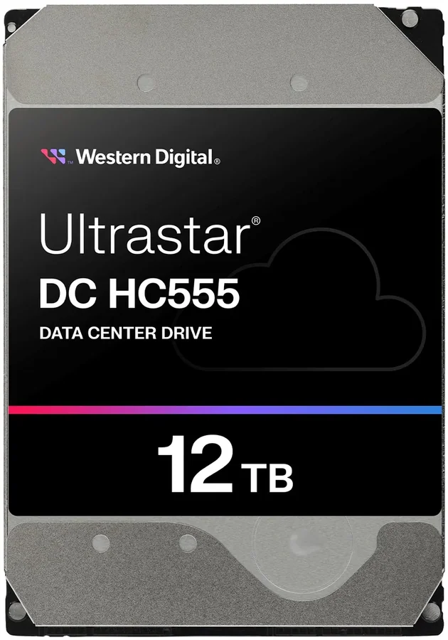 דיסק קשיח פנימי Western Digital Ultrastar DC HC555 12TB
