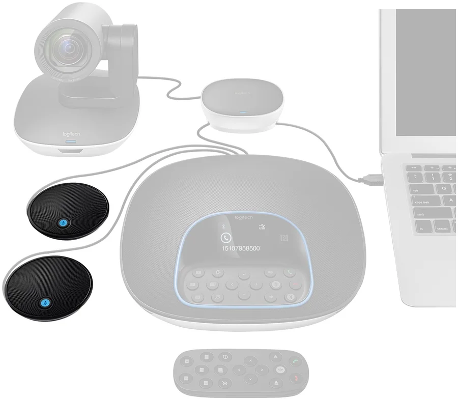 מיקרופוני הרחבה Logitech GROUP Expansion Mics